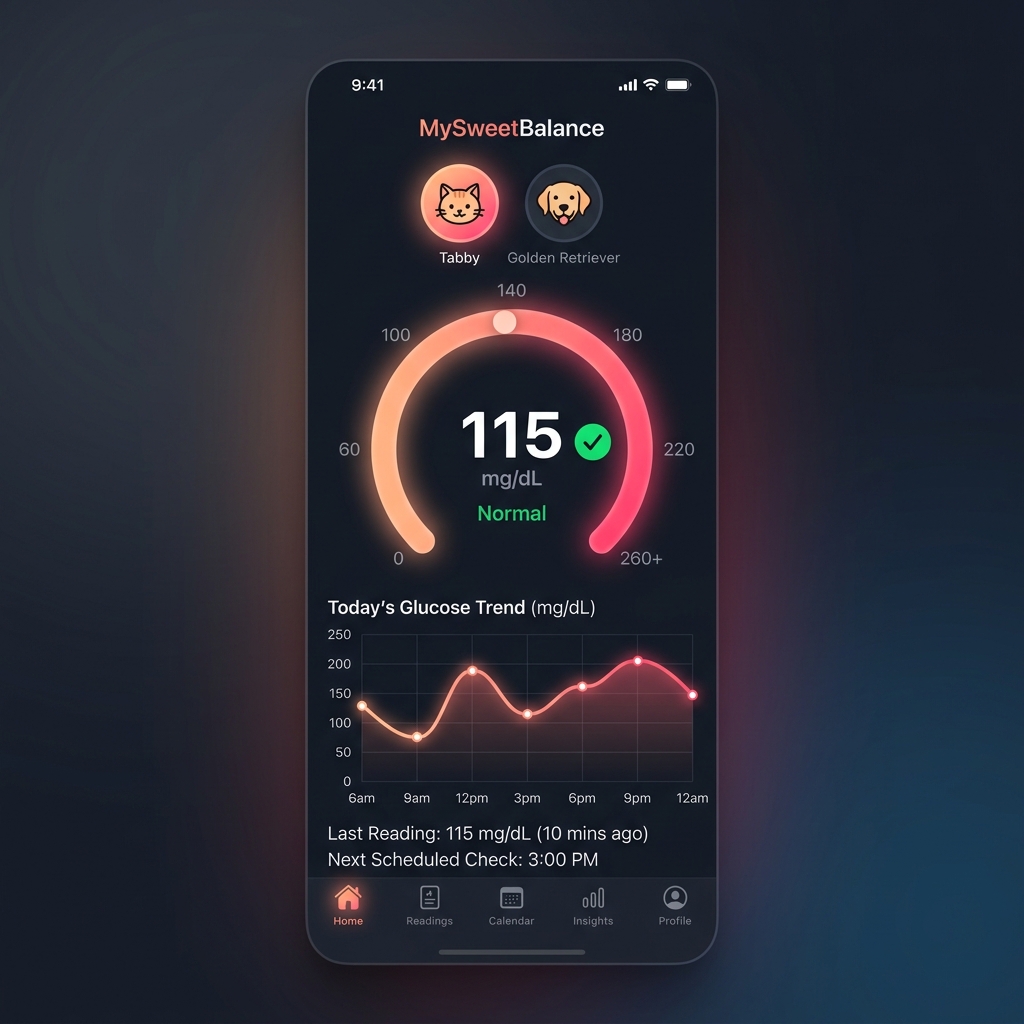 MySweetBalance iOS Glucose Dashboard